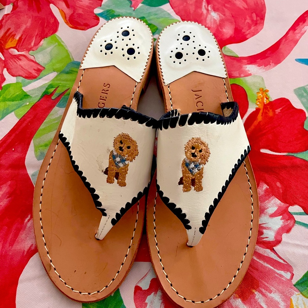 Jack Rogers Goldendoodle Sandals size 9. Never worn